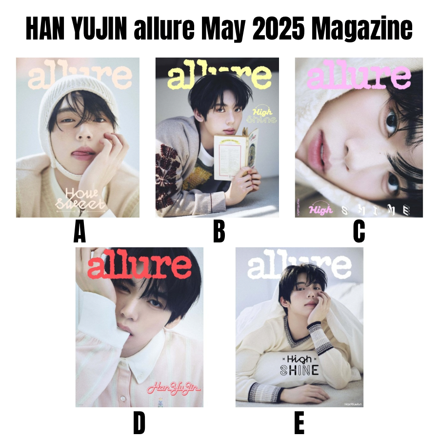 PRE ORDER Han Yujin allure Magazine