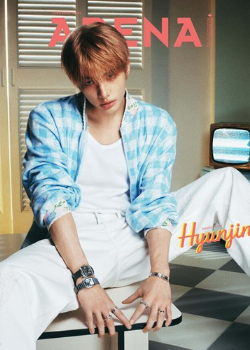 PRE ORDER Hyunjin Stray Kids Arena Homme Korea June 2025 Magazine