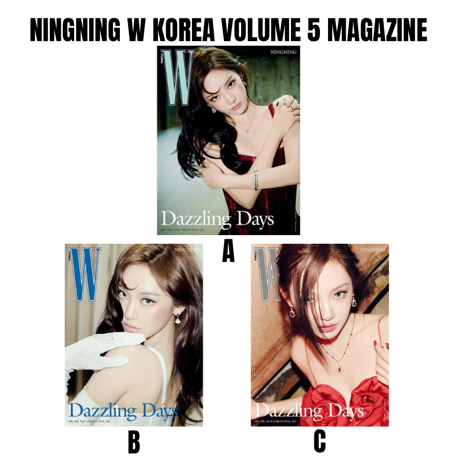 PRE ORDER NINGNING W Korea vol.5 magazine