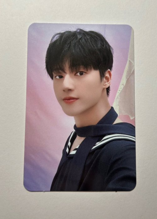 Wooyoung Ateez Aniteez in Illusion Pop Up Stamp Event Photocard