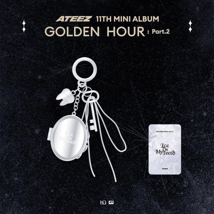 ATEEZ GOLDEN HOUR PT.2 MIRROR KEYRING