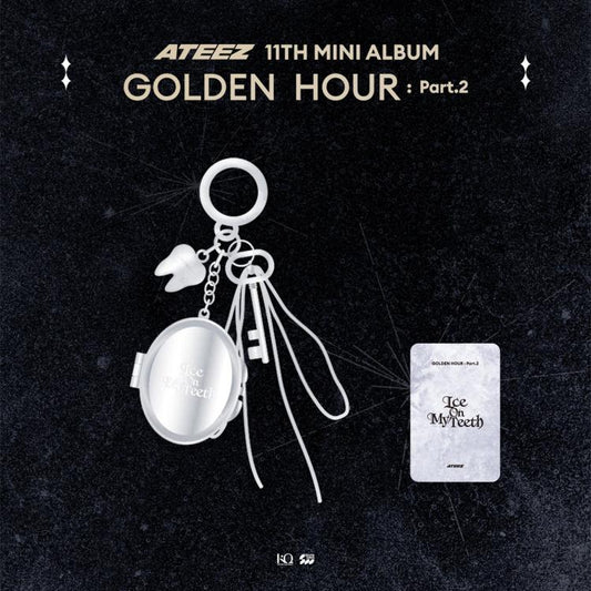 ATEEZ GOLDEN HOUR PT.2 MIRROR KEYRING