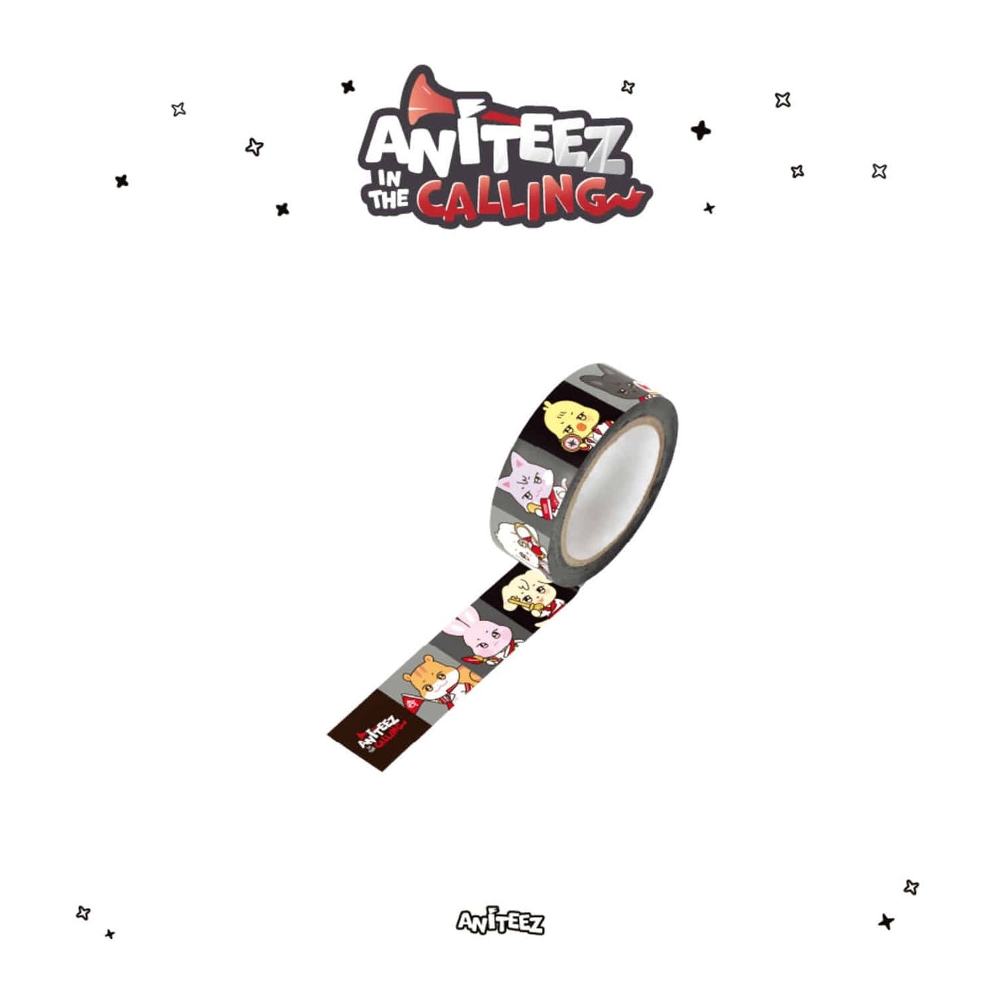 PRE ORDER Masking Tape ATEEZ x ANITEEZ IN THE CALLING MD