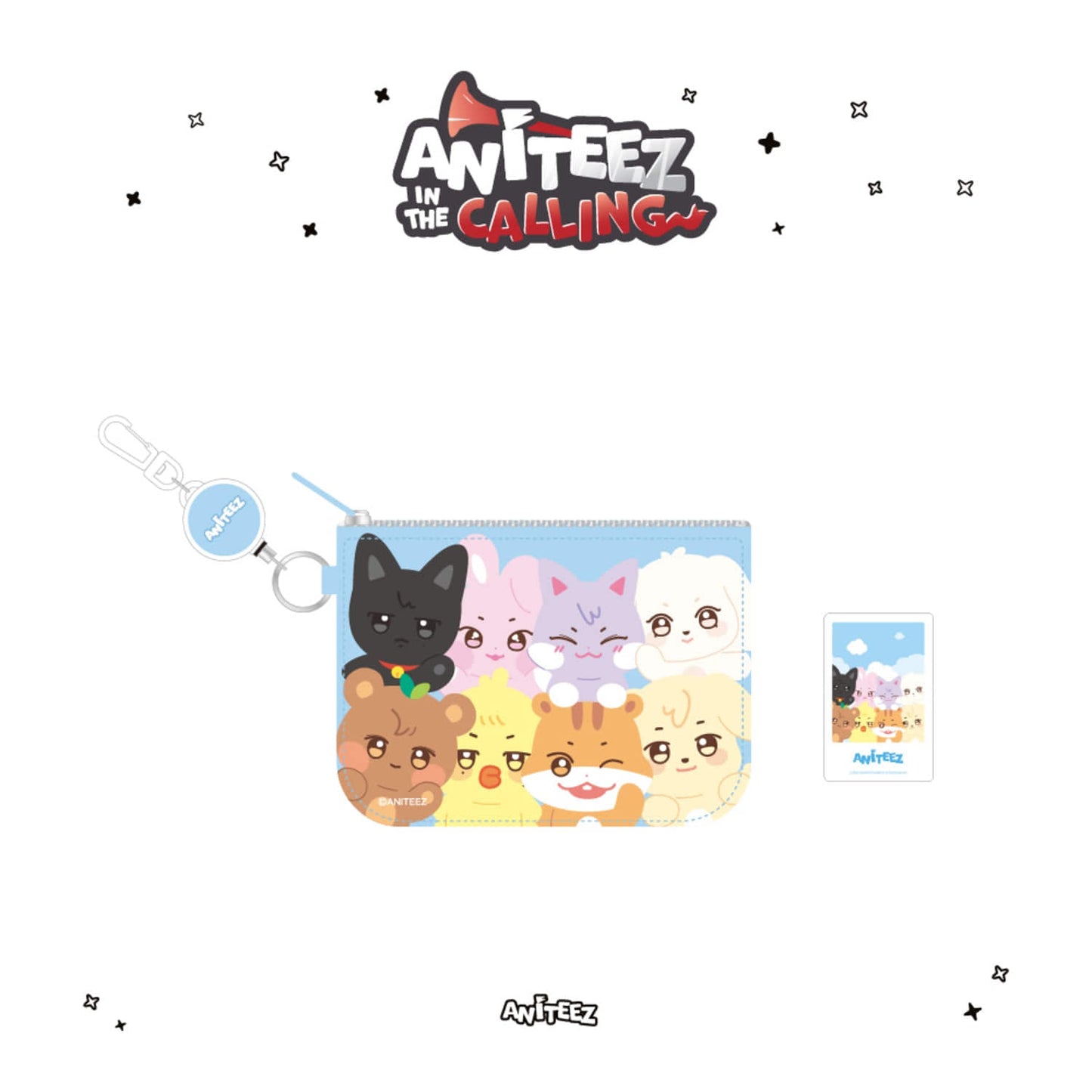 PRE ORDER Reel Pass Case ATEEZ x ANITEEZ IN THE CALLING MD