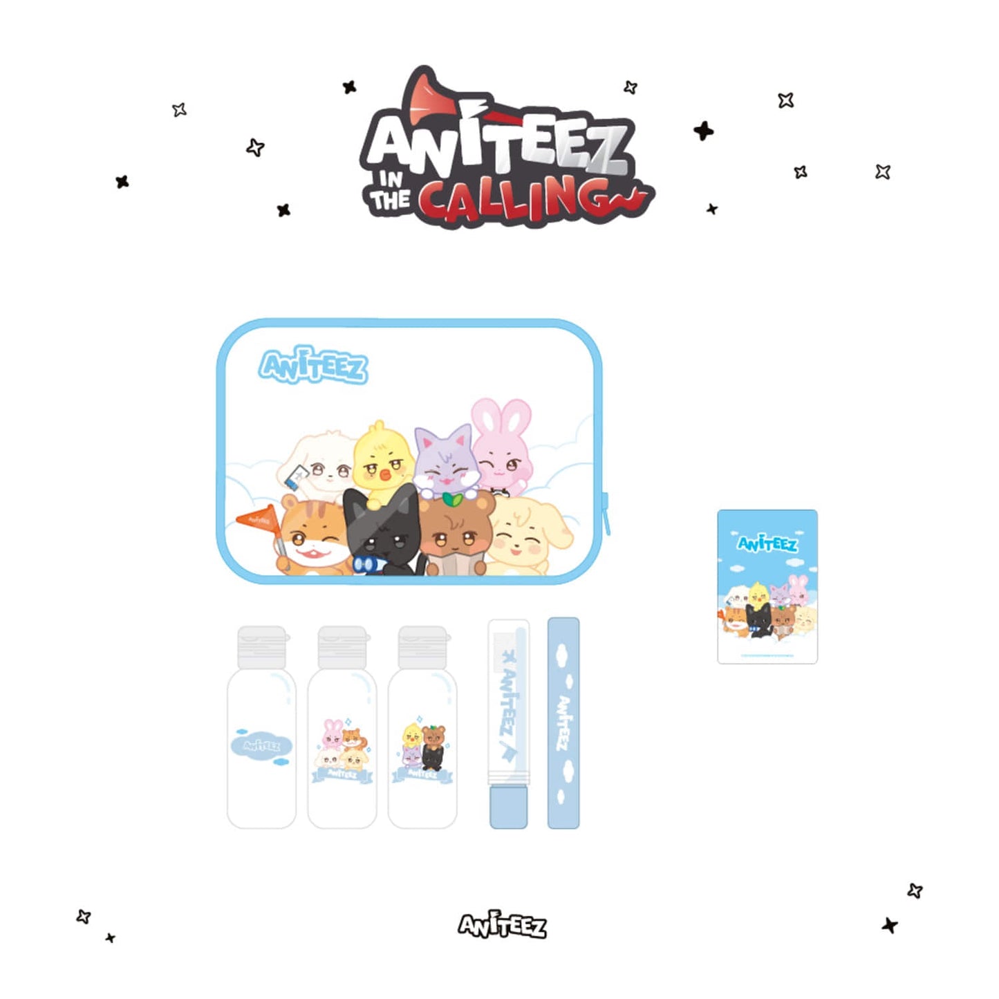 PRE ORDER Travel Kit ATEEZ x ANITEEZ IN THE CALLING MD