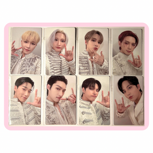 Ateez Ep Zero : Fever repackage KQ Shop POB Photocard
