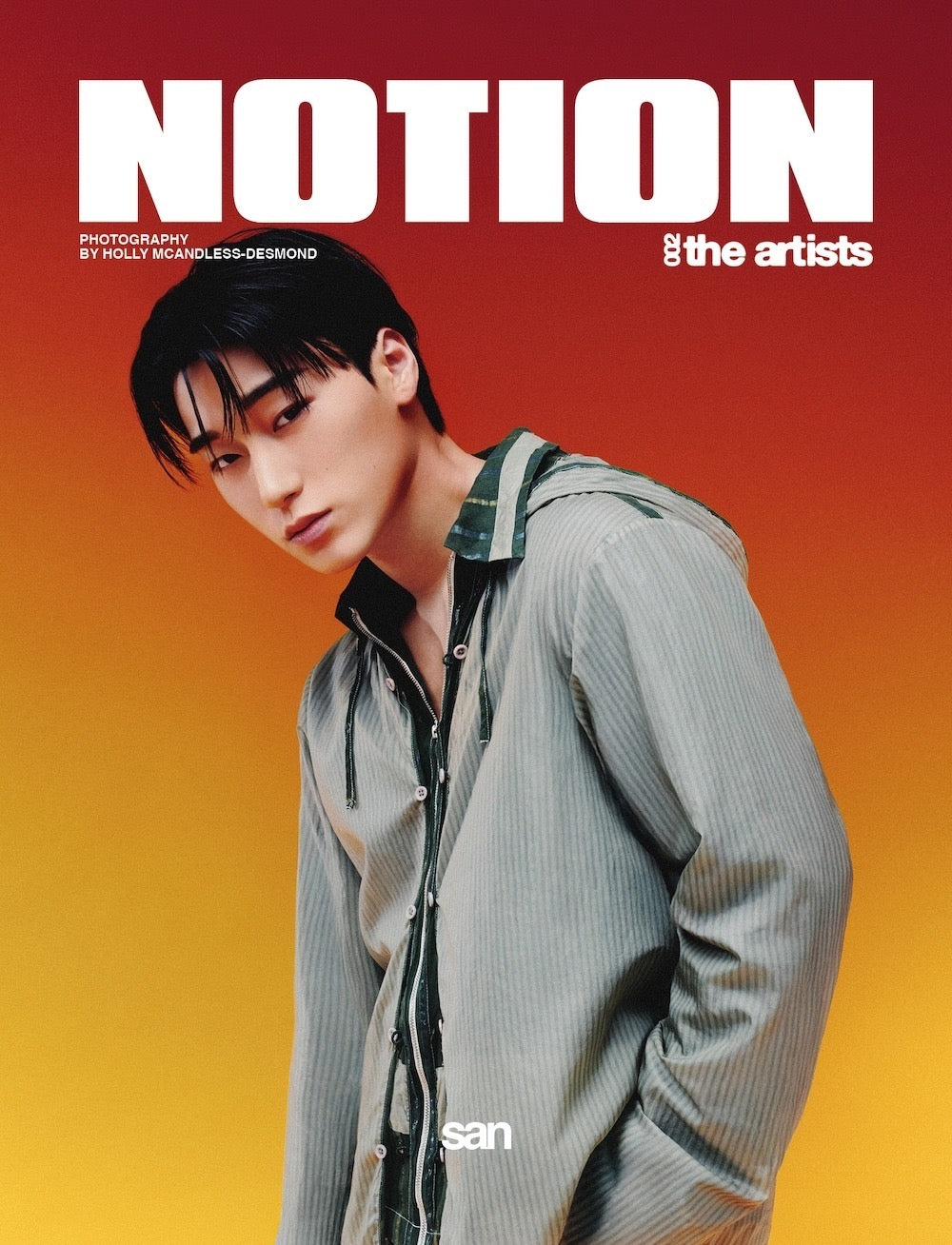 PRE ORDER ATEEZ NOTION magazine cover choice