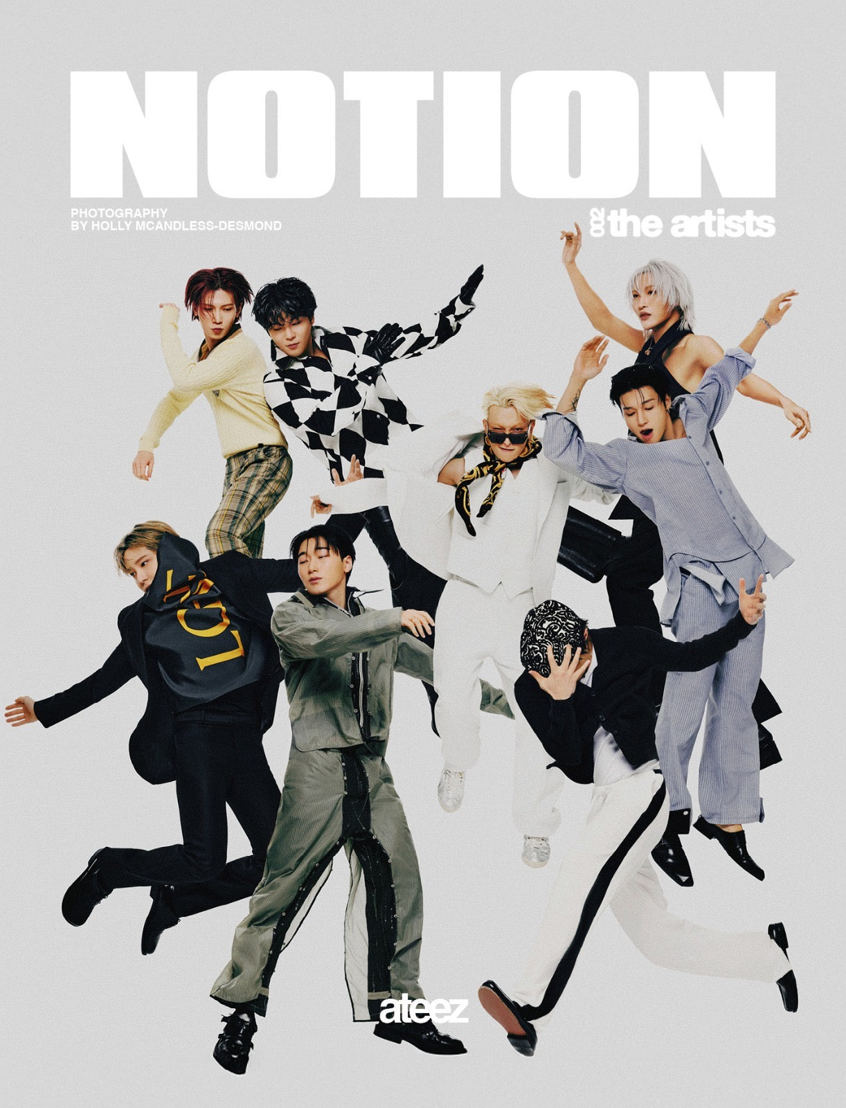 PRE ORDER ATEEZ NOTION magazine cover choice