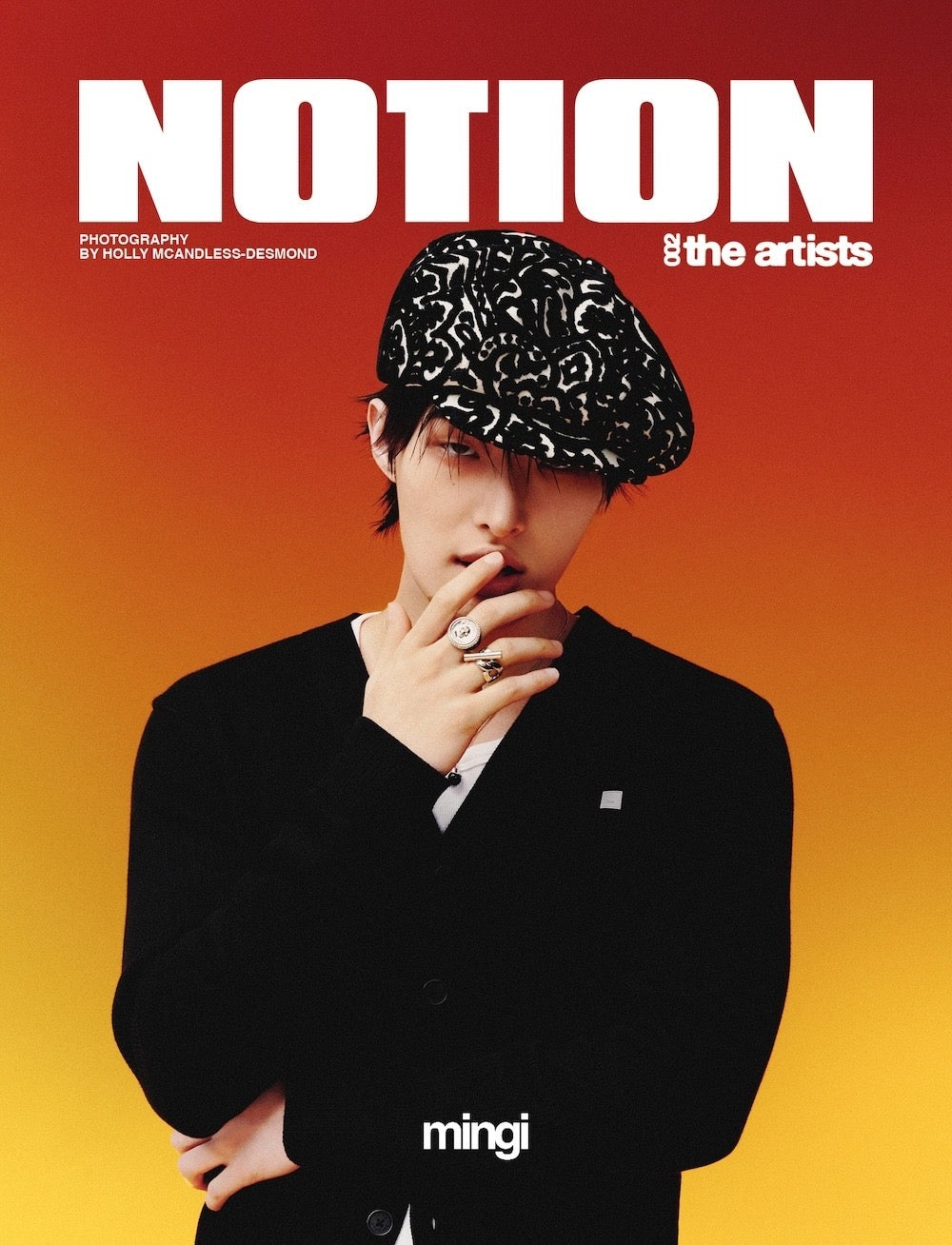 PRE ORDER ATEEZ NOTION magazine cover choice