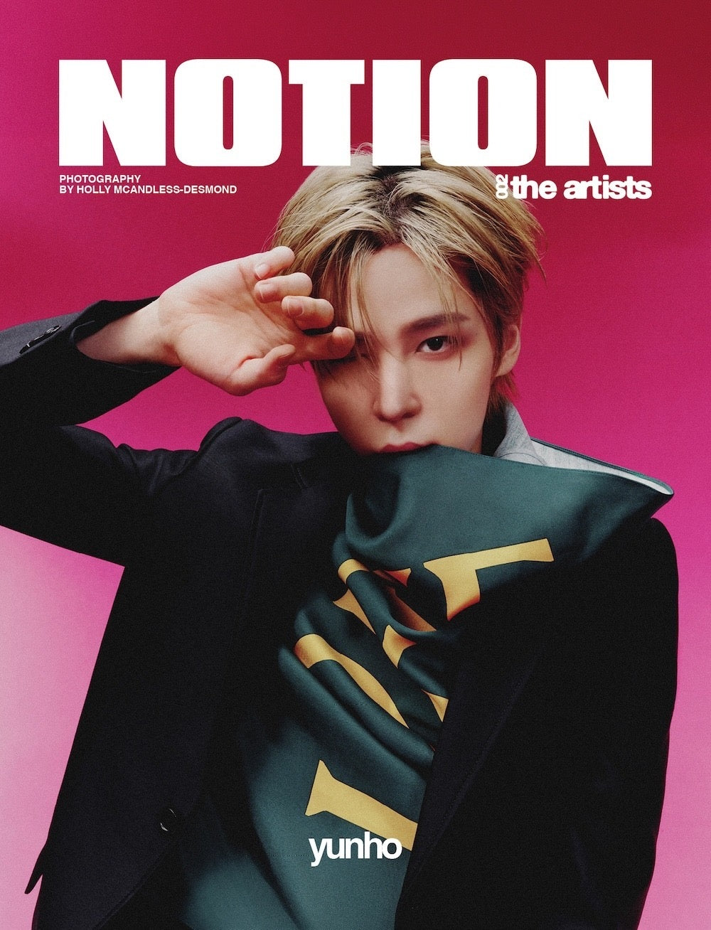 PRE ORDER ATEEZ NOTION magazine cover choice