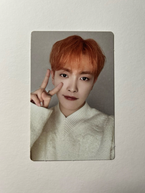 Hongjoong Ateez Golden Hour Photocard