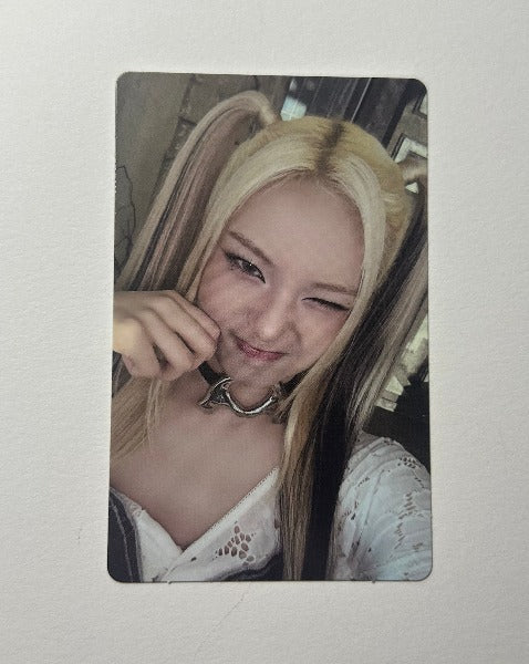 BABYMONSTER BABYMONS7ER Weverse Face Pinch Pob Photocard with member choice