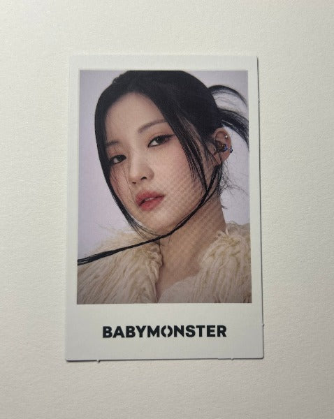 BABYMONSTER BABYMONS7ER Weverse Pob Polaroid with member choice