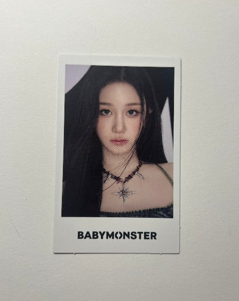 BABYMONSTER BABYMONS7ER Weverse Pob Polaroid with member choice