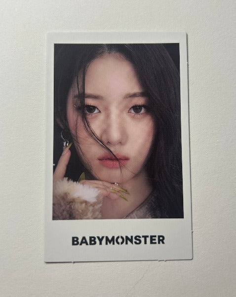 BABYMONSTER BABYMONS7ER Weverse Pob Polaroid with member choice
