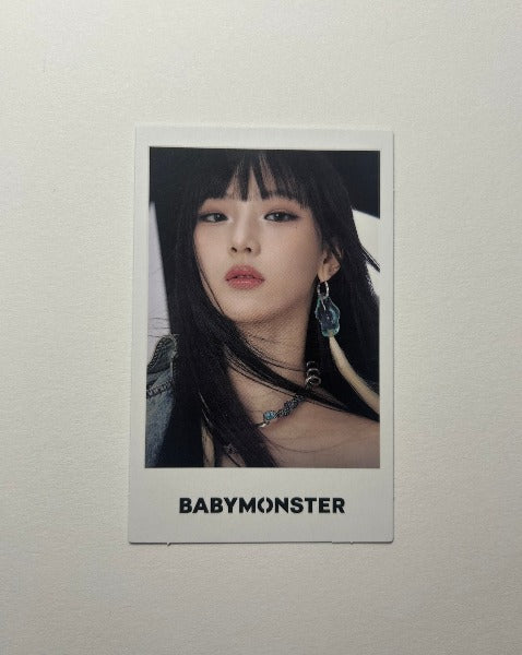 BABYMONSTER BABYMONS7ER Weverse Pob Polaroid with member choice