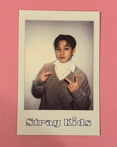 Bangchan 2022 season's greetings POB polaroid Stray Kids