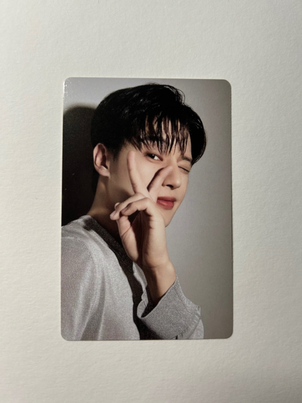 Wooyoung Ateez Golden Hour Photocard