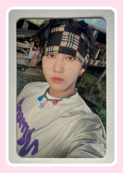 Changbin Stray Kids NoEasy Photocard