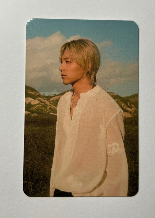 Taeyang Down To Earth YG Select POB Photocard