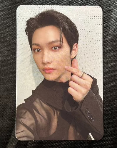 OFFICIAL Felix Green Project POB Photocard (Stray Kids) IDOLPOPUK