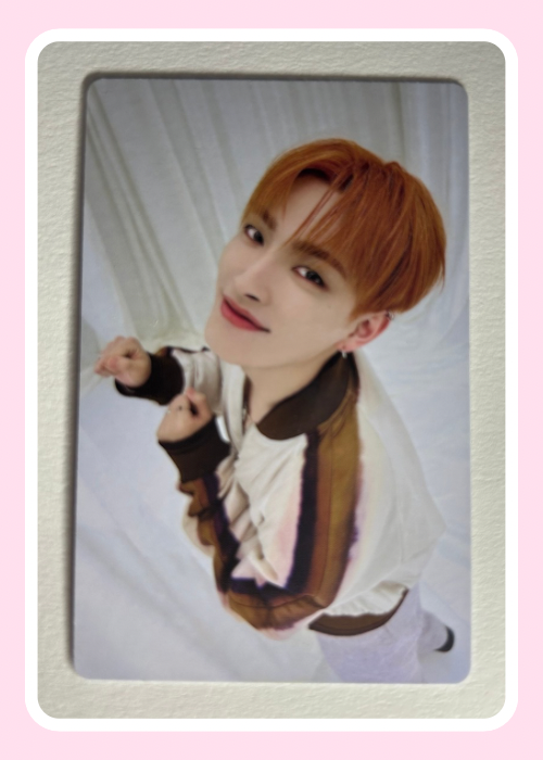 Hongjoong Ateez Golden Hour Part 1 Blue Hour Ver Photocard