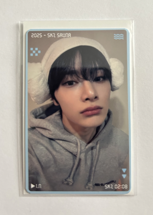 I.N Stray Kids Sauna Merch Pob Photocard