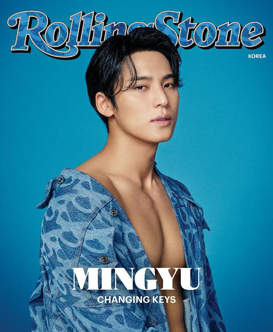 Mingyu Seventeen | Kiss of life Rolling Stone Korea magazine