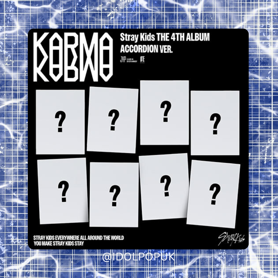 PRE ORDER Stray Kids KARMA 4th Album ACCORDION Version