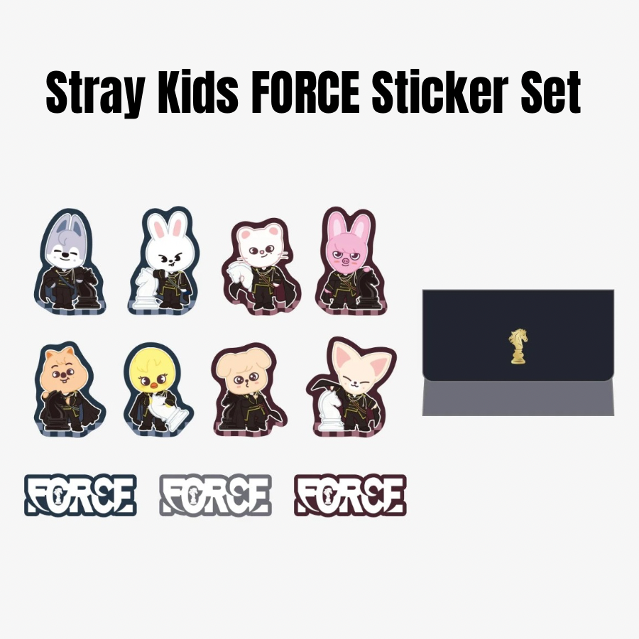 PRE ORDER Stray Kids FORCE Sticker Set Japan MD