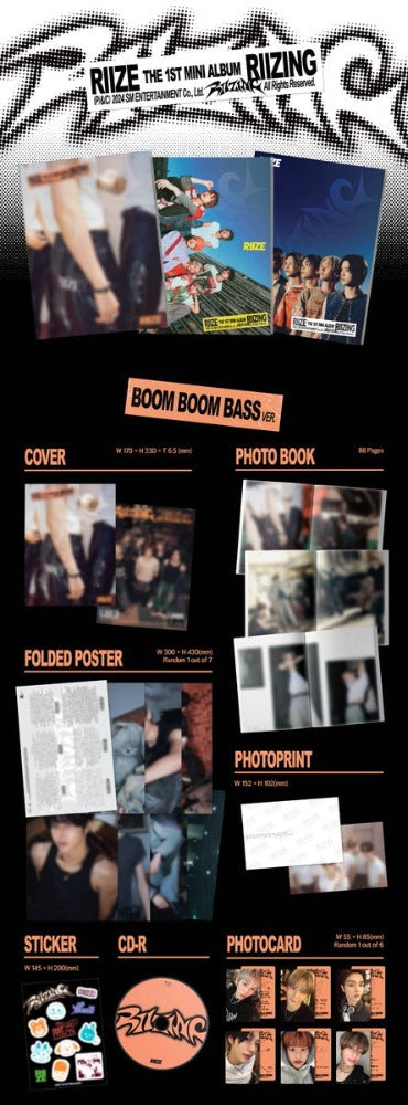 RIIZE - RIIZING (1st MINI ALBUM) Photobook Ver.