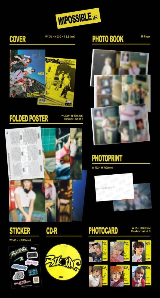 RIIZE - RIIZING (1st MINI ALBUM) Photobook Ver.