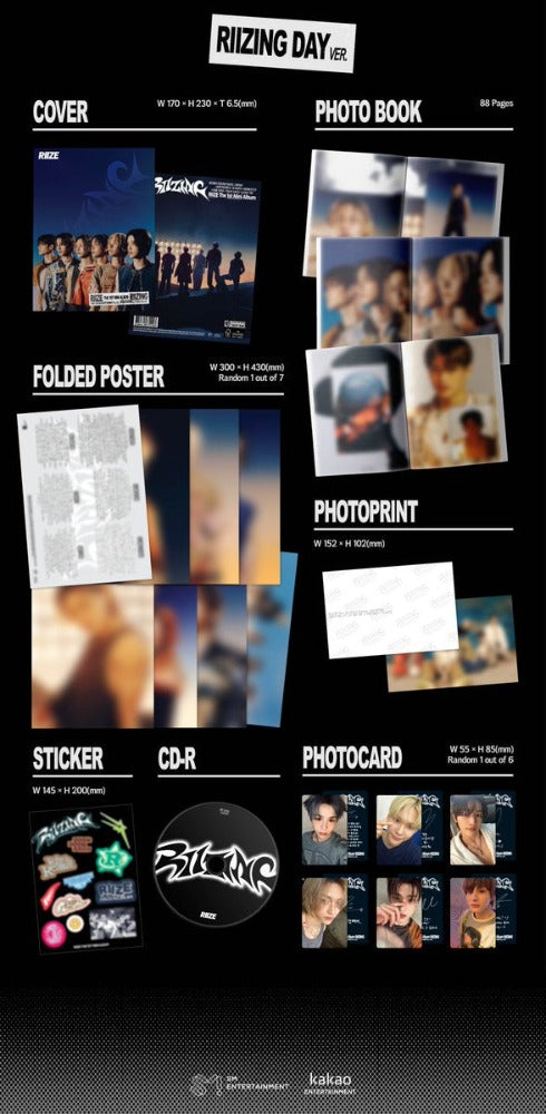 RIIZE - RIIZING (1st MINI ALBUM) Photobook Ver.