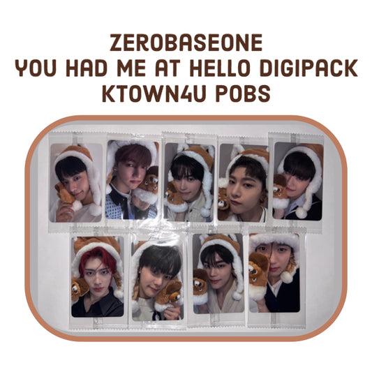 ZEROBASEONE You Had Me At Hello KTOWN4U POB