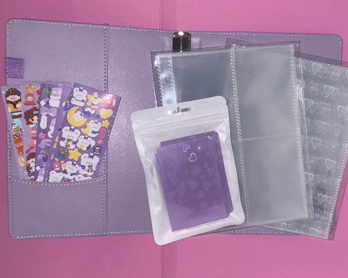 A5 Binder Collection Kit with colour options