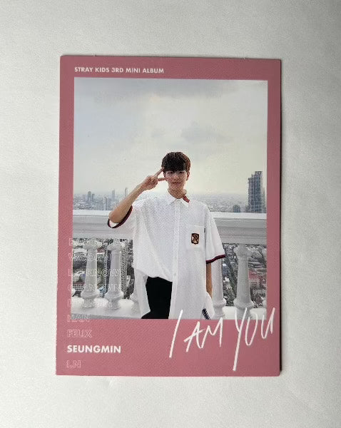 Seungmin I AM YOU polariod Stray Kids