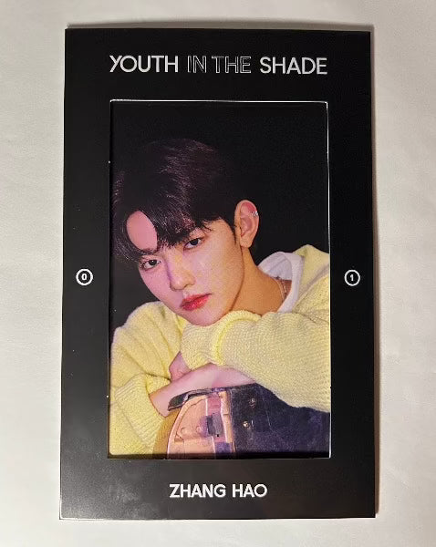 Zhang Hao ZEROBASEONE YOUTH IN THE SHADE Photo frame postcard