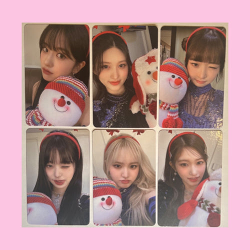 IVE - I'VE MINE Merry Christmas Fan Sign Photocard