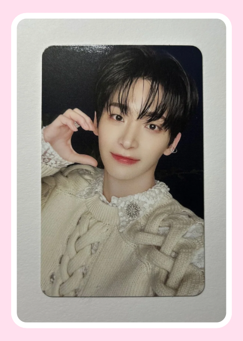 Jungmo Cravity Evershine Night Version Photocard