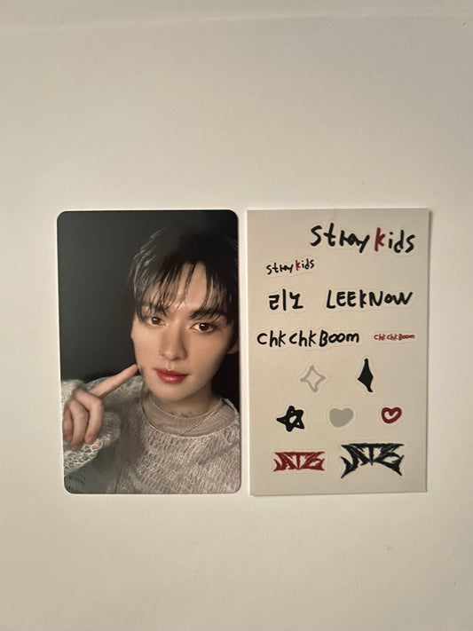 Lee Know ATE Nemo ver JYP Pob photocard