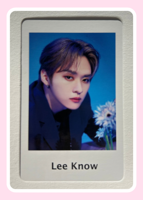 Lee Know Stray Kids Maniac 2nd World Tour Japan Photocard