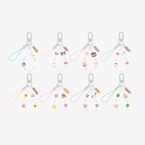 PRE ORDER Stray Kids Skzoo x Sanrio Characters Phone Beads Strap