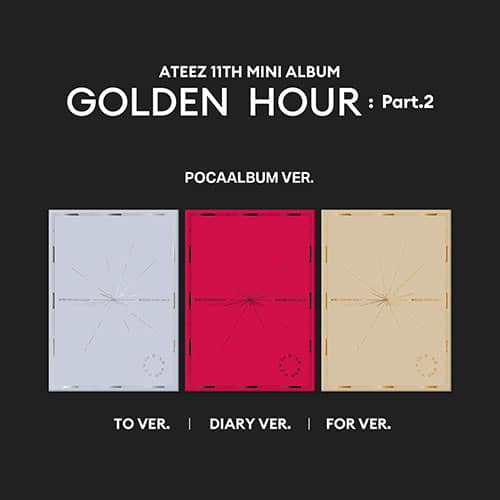ATEEZ GOLDEN HOUR : Part.2 POCAALBUM (Version Choice)