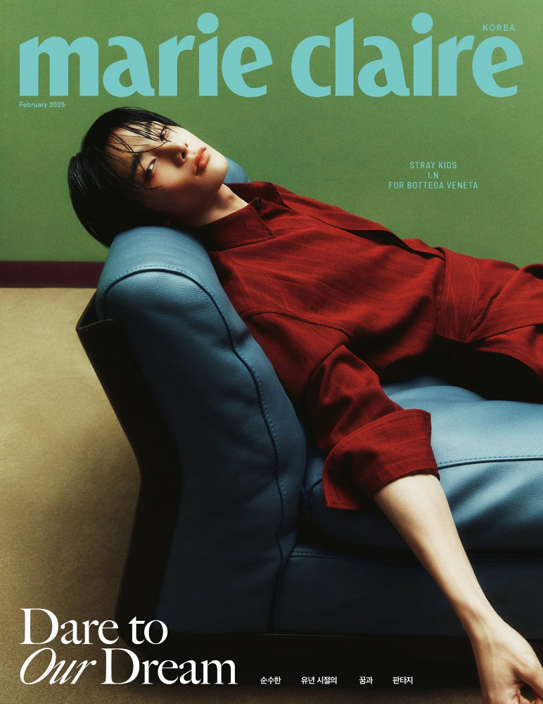 I.N Stray Kids Marie Claire Korea magazine