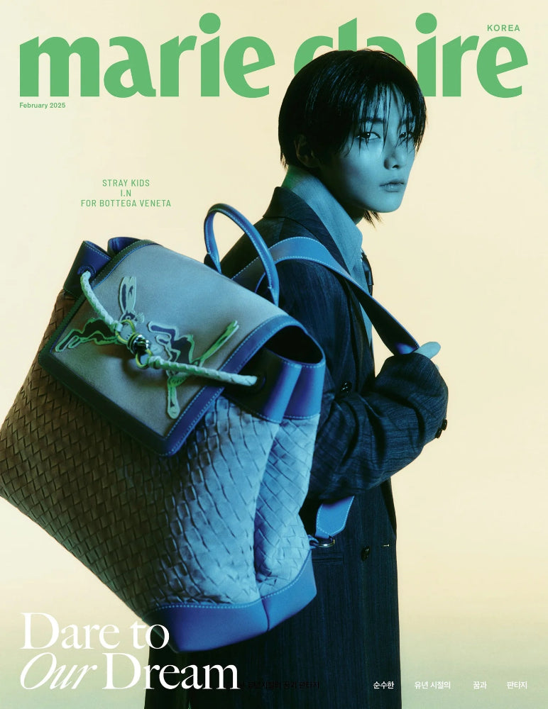 I.N Stray Kids Marie Claire Korea magazine
