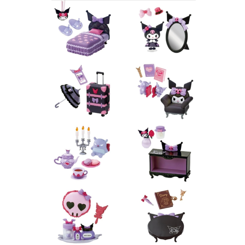 Re-ment Kuromi’s Gothic Room Sanrio Random Blind Box
