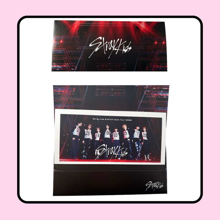 Stray Kids 5 Star Dome Tour Japan Postcard Ticket
