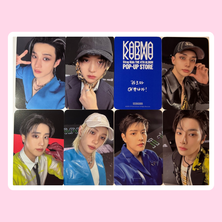 Stray Kids KARMA Pop Up Week 2 POB Photocard