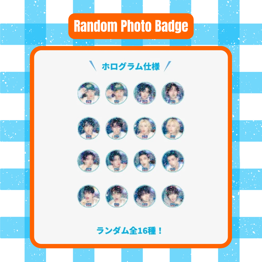 PRE ORDER Stray Kids SKZ SAUNA Pop Up 2025 Random Photo Badge