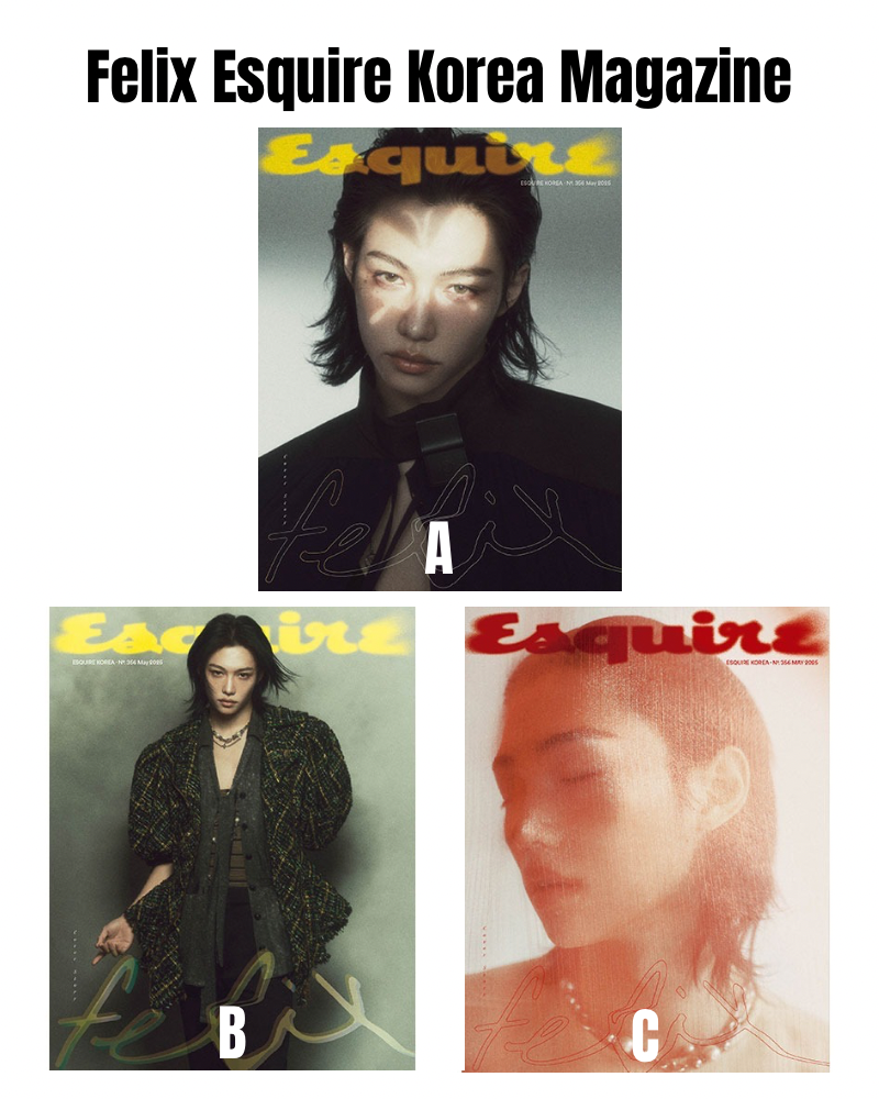 Felix Esquire Korea May 2025 Magazine Stray Kids